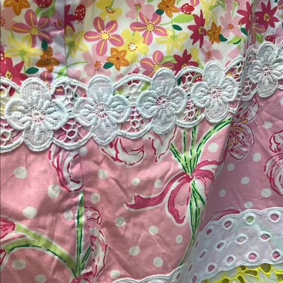 Lilly Pulitzer dress- Pink‎ and Yellow - Picture 3 of 11